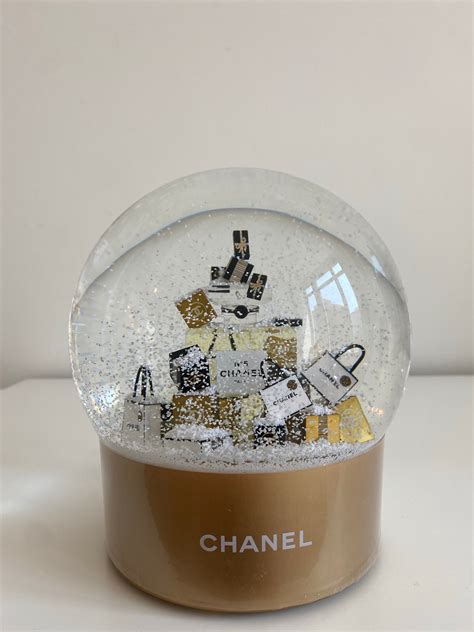 chanel 2019 snow globe|chanel snow globe for sale.